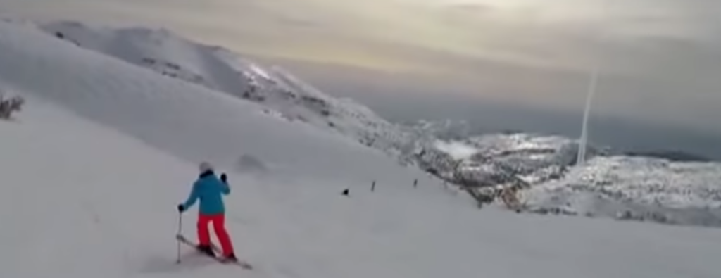 Έκανε σνόουμπορντ και κατέγραψε τυχαία αναχαίτιση συριακού πυραύλου (βίντεο)