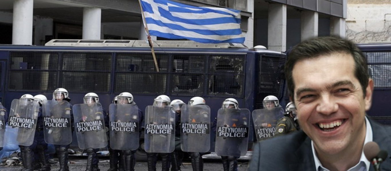 Βίντεο ντοκουμέντο: Η στιγμή της σύλληψης του Κρητικού λυράρη από τα ΜΑΤ στο συλλαλητήριο για το Σκοπιανό