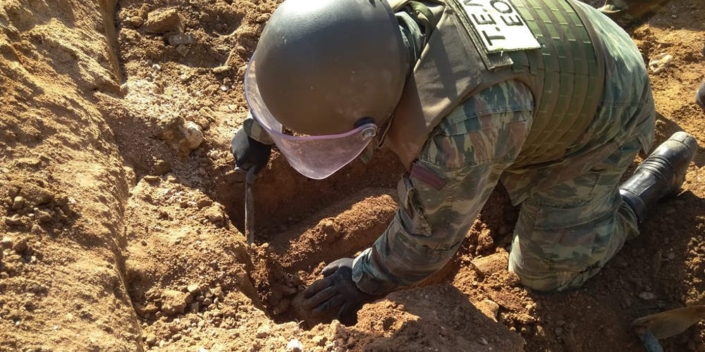 Θεσσαλονίκη: Εξουδετερώθηκε οπλοβομβίδα από τον Β’ Παγκόσμιο Πόλεμο