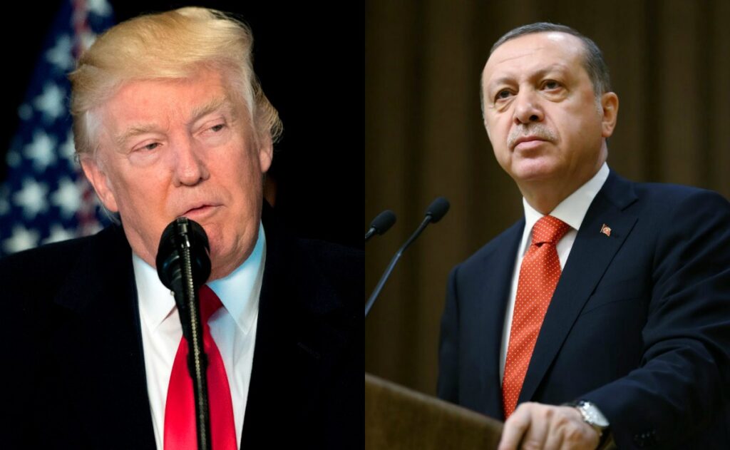 Έκτακτη τηλεφωνική επικοινωνία Ερντογάν – Τραμπ