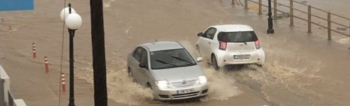 Τα Χανιά μετατράπηκαν σε… Βενετία – Προβλήματα από την κακοκαιρία (φώτο-βίντεο)