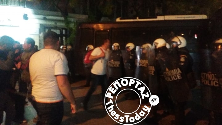 Επεισόδια και χημικά στην πορεία των Αρμενίων στη Θεσσαλονίκη