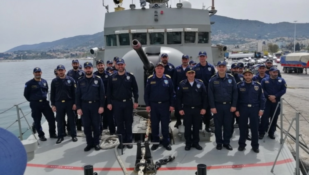 Ηχηρό και συμβολικό «παρών» έδωσε ο Αρχηγός Στόλου Πολεμικού Ναυτικού στη Λέσβο