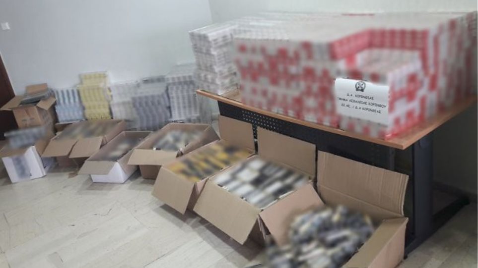 Κόρινθος: Μετέτρεψε το σπίτι σε «αποθήκη» λαθραίων καπνικών ειδών