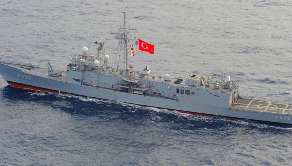 Τουρκικό πολεμικό σκάφος πέρασε έξω από την Κάλυμνο ανενόχλητο! – «Χαιρέτησε» και ελληνικό επιβατικό πλοίο!