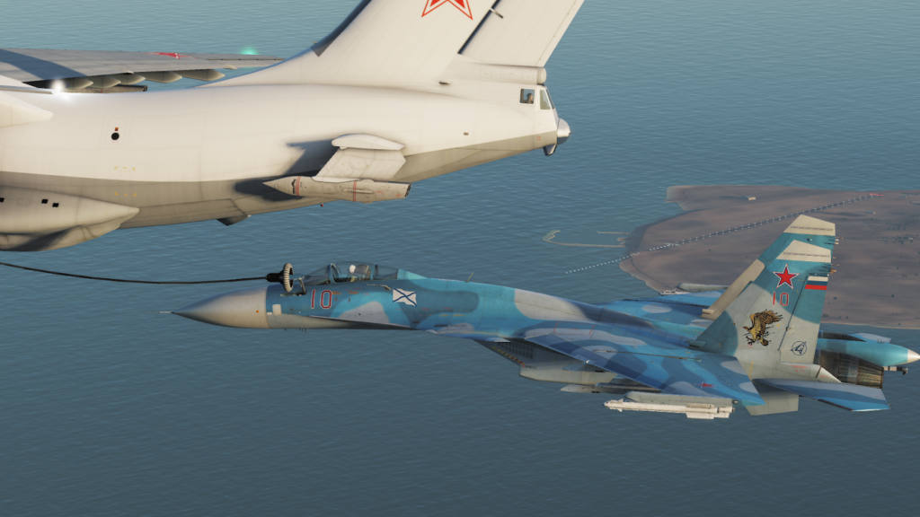 Δύο Sukhoi ανεφοδιάζονται εν πτήση: Εντυπωσιακό βίντεο μέσα από το πιλοτήριο