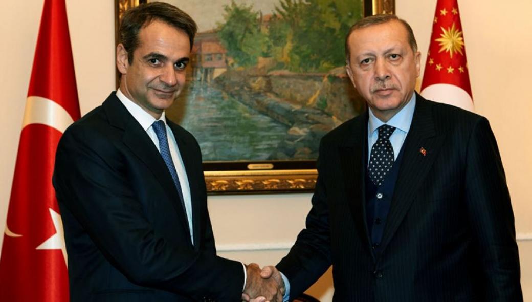 Ο Ρ.Τ.Ερντογάν ήταν ο πρώτος ξένος ηγέτης που συνεχάρη τον Κ.Μητσοτάκη