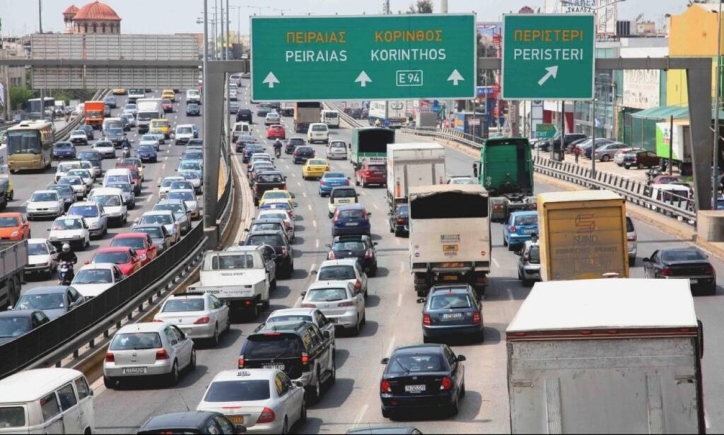 Το απόλυτο χάος στους δρόμους της Αθήνας