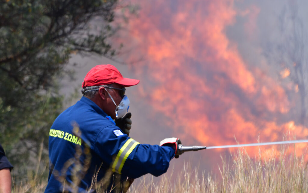 Πυρκαγιά ξέσπασε στην Καστρίτσα Ιωαννίνων