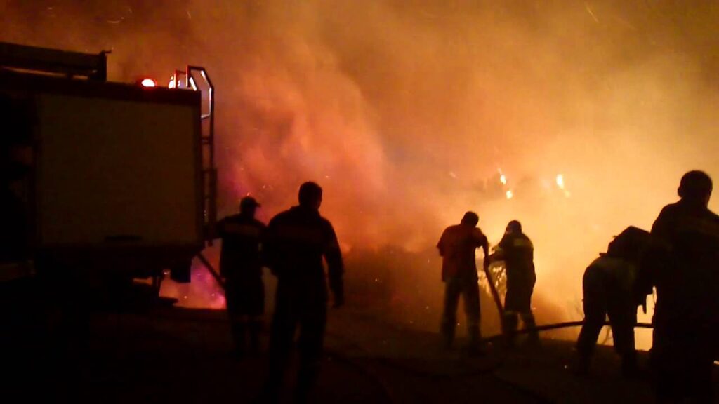 Φωτιά σε δασική έκταση στην θέση Άκαλος, στη Σκεπαστή Ευβοίας