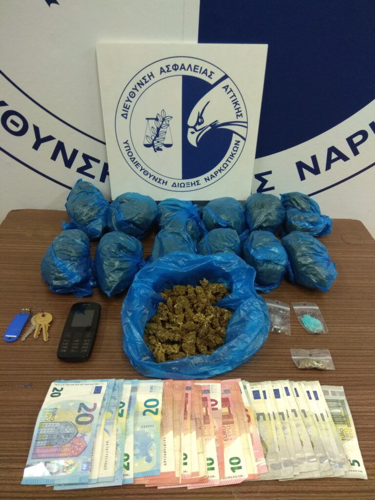 Η Δίωξη Ναρκωτικών έξω από το Οικονομικό Πανεπιστήμιο με έξι συλλήψεις