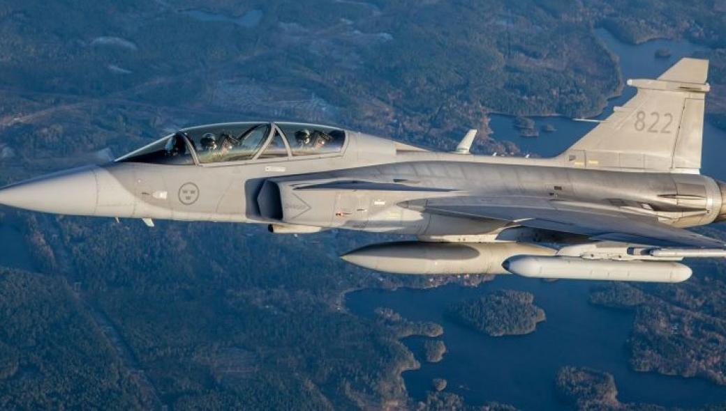 Βίντεο: Η Saab δοκίμασε το νέο ατρακτίδιο ηλεκτρονικής επίθεσης του JAS-39 Gripen