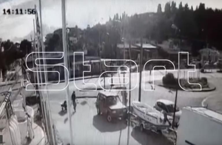 Βίντεο-σοκ: Κάμερα καταγράφει την πλαγιομετωπική σύγκρουση δύο αυτοκινήτων στην Κέρκυρα