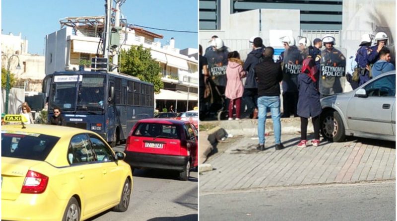 Άνω Καλαμάκι: Οι αρμόδιοι του ΔΟΜ ειδοποίησαν τα ΜΑΤ γιατί οι αλλοδαποί ήταν έτοιμοι να τα σπάσουν!