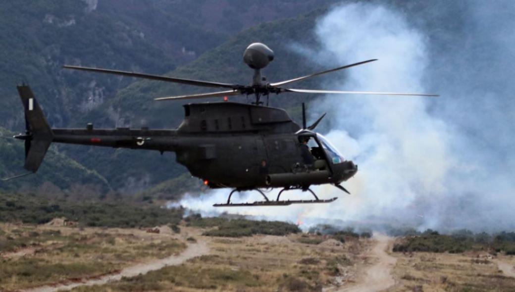 Το Kiowa Warrior «μίλησαν»: Πρώτες βολές για τα ελληνικά ΟΗ-58 στο Λιτόχωρο! (βίντεο – upd)