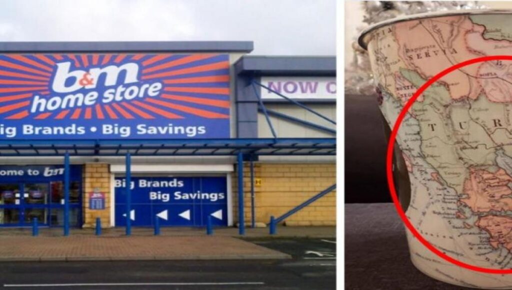 Βρετανία: Πολυκατάστημα «ντύνει» καλάθι αχρήστων με το χάρτη της Ελλάδας και «χαρίζει» τη μισή στην Τουρκία