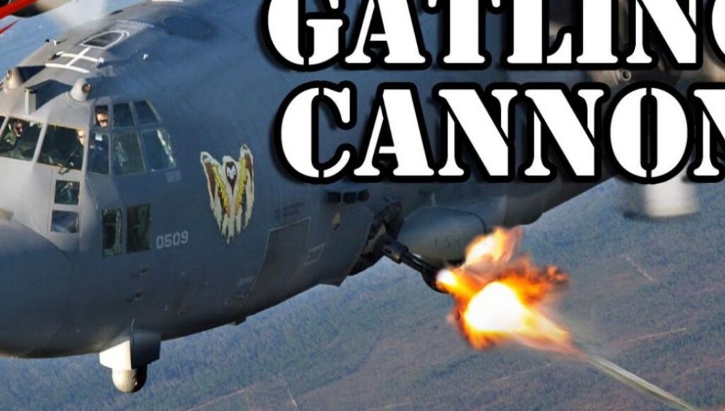 Βίντεο: Πυροβόλα Gatling εν δράσει – Καταιγίδα φωτιάς