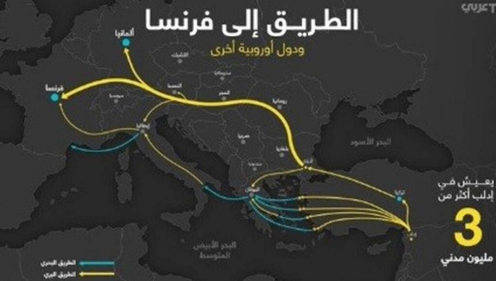 Αυτοί είναι οι χάρτες με τις διαδρομές προς την Ελλάδα που δείχνουν τουρκικά κανάλια στους αλλοδαπούς!