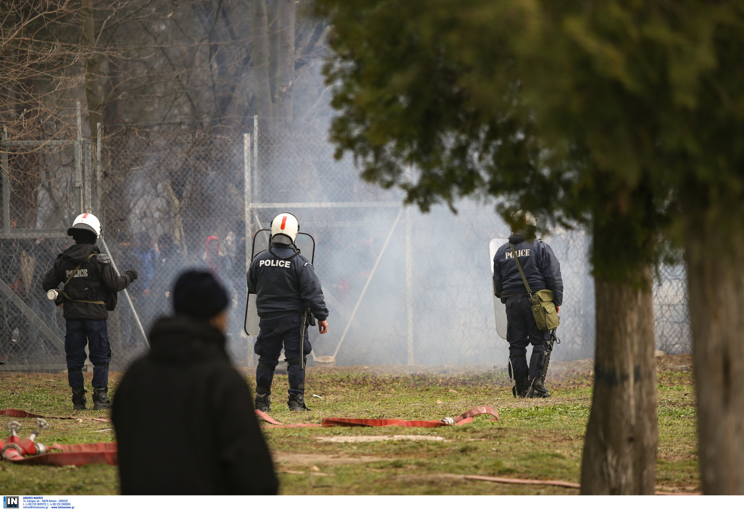 Χημικά και δακρυγόνα από τους Τούρκους κατά των Ελλήνων στρατιωτών στις Καστανιές