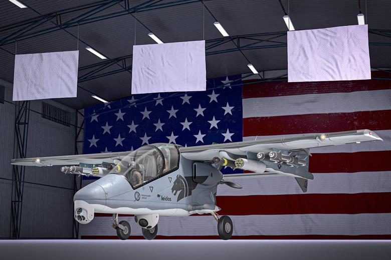 Παρουσίαση του Bronco II για το πρόγραμμα Armed Overwatch της US Special Operations Command (SOCOM)