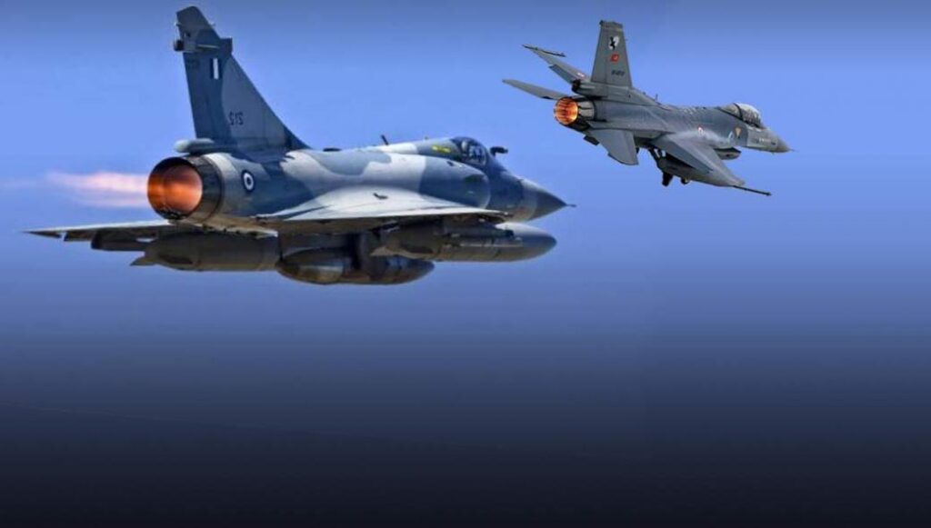 Βίντεο-ντοκουμέντο: Αερομαχία στο Αιγαίο – Το ελληνικό Mirage ετοιμάζεται να «εξαερώσει» το τουρκικό F-16 – «Τον έχω»