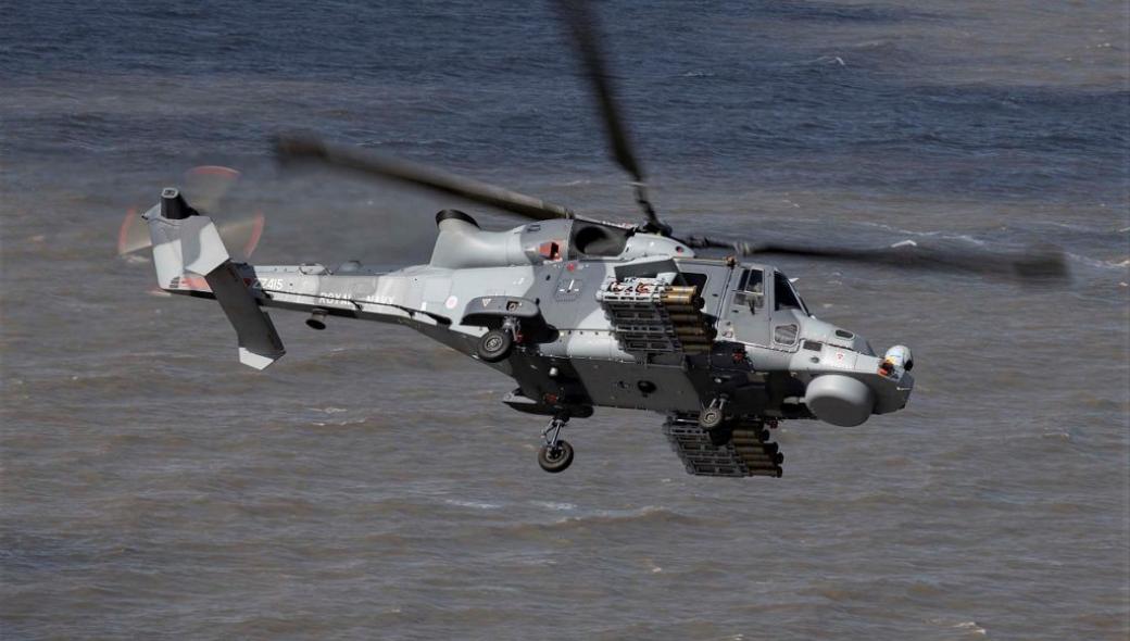Το AW159 Wildcat σε δοκιμές με πυραύλους ”Martlet” (βίντεο)
