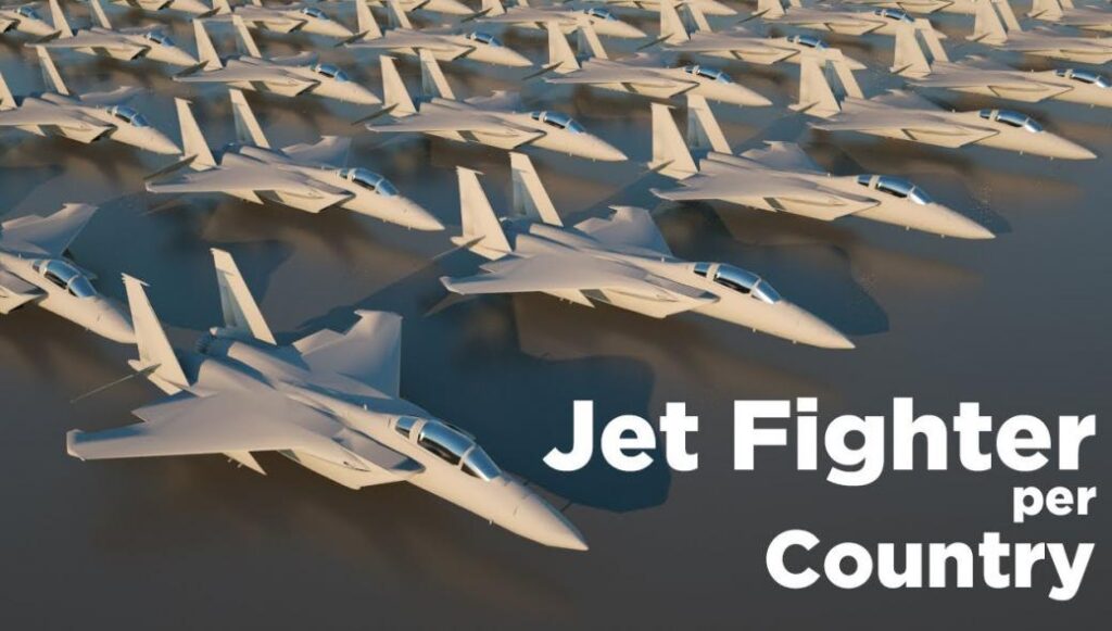 Πόσα μαχητικά έχει η κάθε χώρα στον πλανήτη (βίντεο)