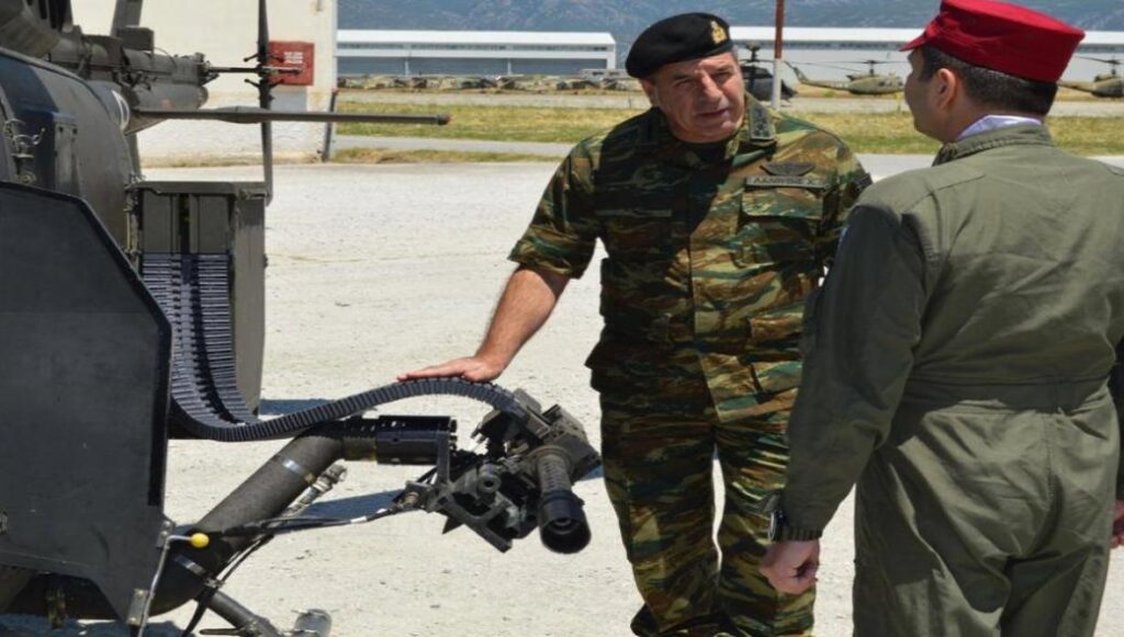 Αντιστράτηγος Λαλούσης: Σε μονάδες της Λάρισας και των Τρικάλων ο Α/ΓΕΣ (φώτο)