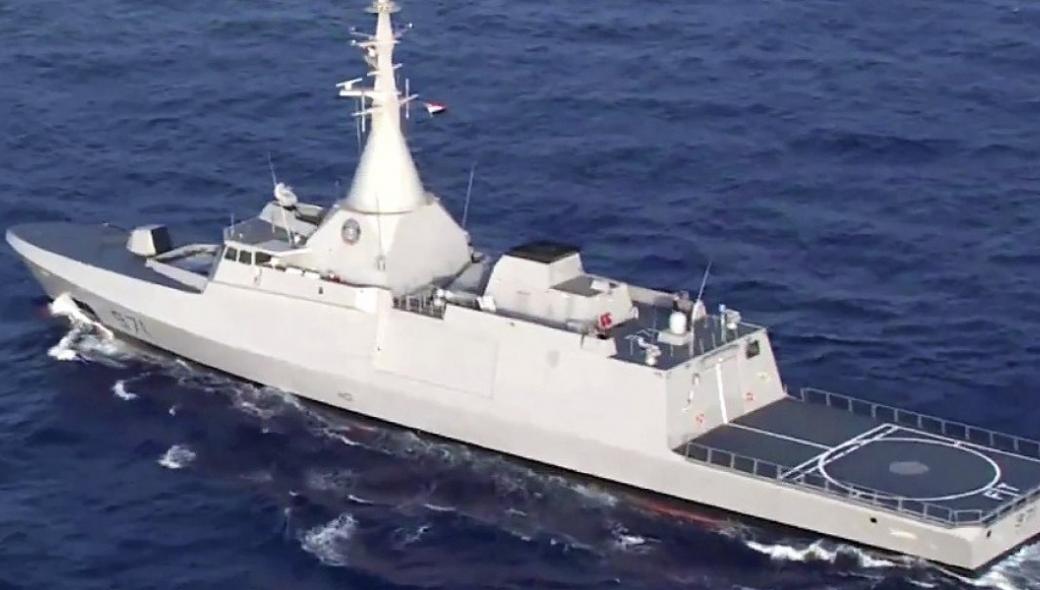 Ξεκίνησαν οι εν πλω εργασίες στην τέταρτη Αιγυπτιακή κορβέτα “Luxor” τύπου Gowind-2500
