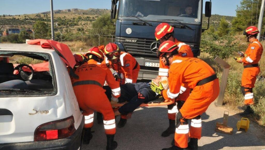 Άσκηση μείζονος ατυχήματος στο Ναυτικό Οχυρό Σκαραμαγκά