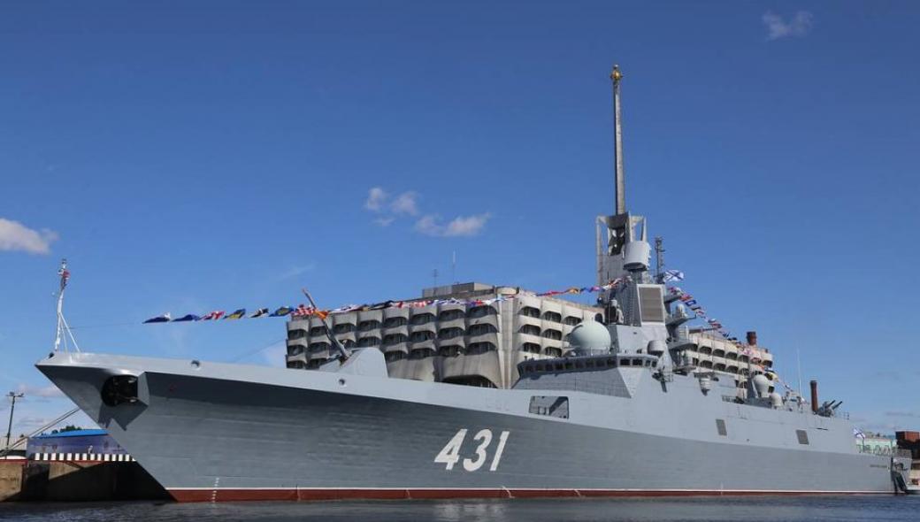 Έτοιμη να ενταχθεί στον ρωσικό στόλο η φρεγάτα νέας γενιάς Admiral Kasatonov (βίντεο)