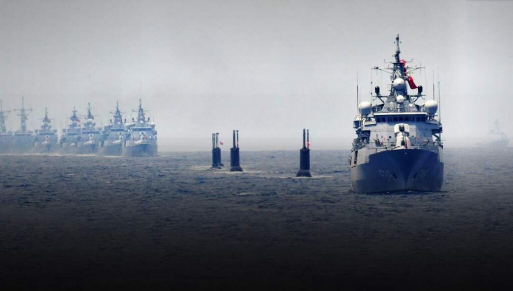 Το τουρκικό Ναυτικό εκπέμπει μήνυμα κυριαρχίας σε Αιγαίο & Α.Μεσόγειο