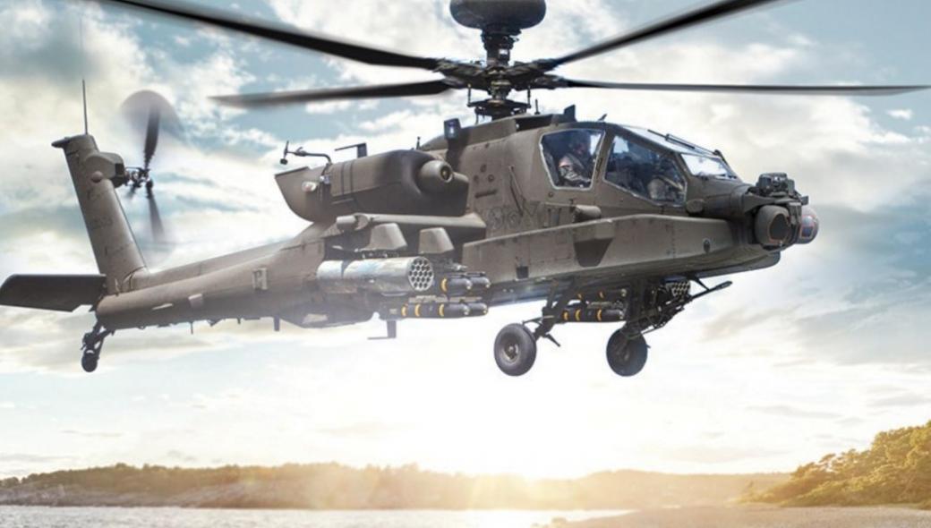Επιθετικά ελικόπτερα Apache του αμερικανικού Στρατού εν δράση