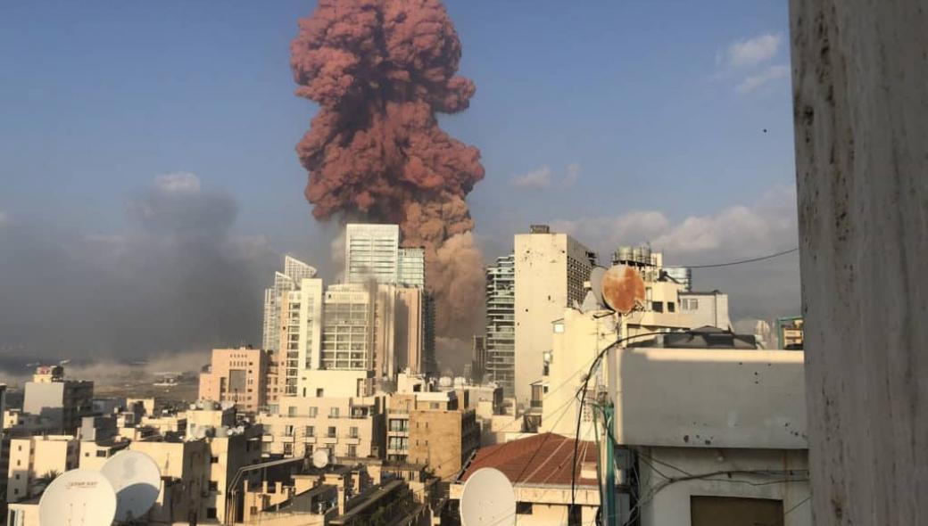 Τεράστια έκρηξη 2.750 τόνων νιτρικής αμμωνίας σπέρνει τον όλεθρο στην Βηρυτό