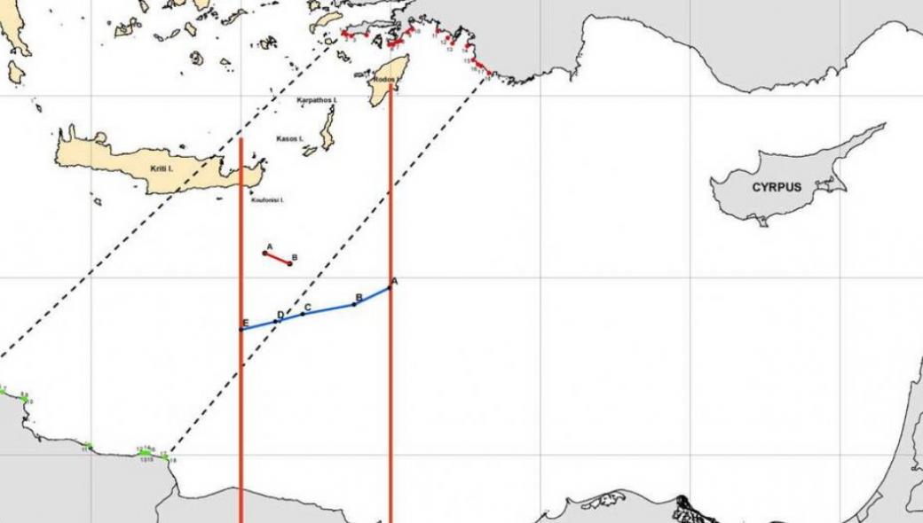 Reuters: Αυτές είναι οι συντεταγμένες της ΑΟΖ Ελλάδας-Αιγύπτου