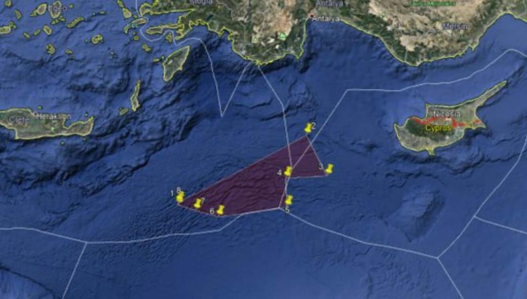 Αρπάζουν την ελληνική υφαλοκρηπίδα από την κεντρική Ρόδο μέχρι την Στρογγύλη