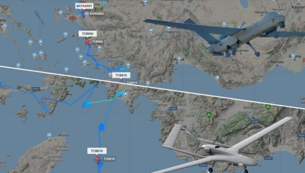 Τουρκικά ΜΜΕ: «Με drones εποπτεύουμε κάθε κίνηση στο Αιγαίο»!