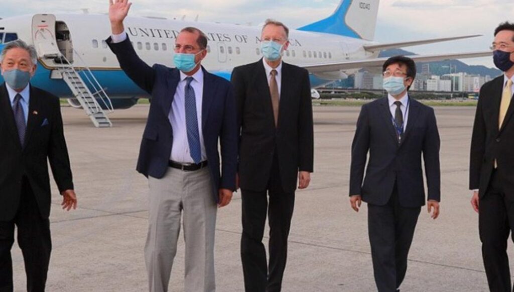 Οι ΗΠΑ πραγματοποιούν συμβολική επίσκεψη στην Ταϊβάν