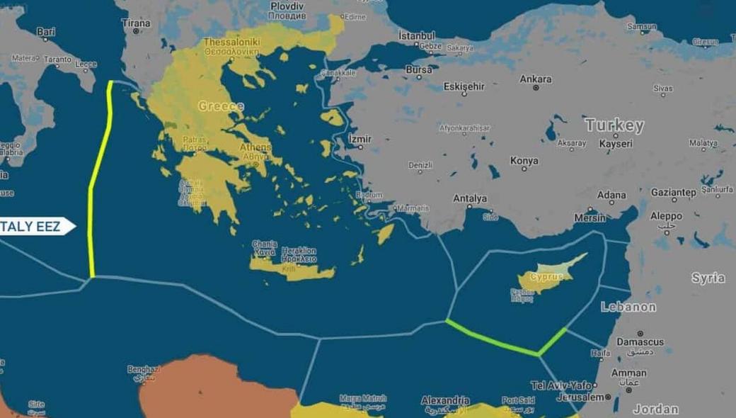 Η Αθήνα δεν μπορεί πλέον να οριοθετήσει ΑΟΖ με Κύπρο χωρίς άδεια από το Κάιρο