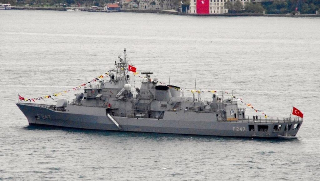 Πληροφορίες ότι αποχωρεί η τουρκική Φ/Γ Kemal Reis που αναφέρεται ότι είχε εμπλοκή με την Φ/Γ ΛΗΜΝΟΣ