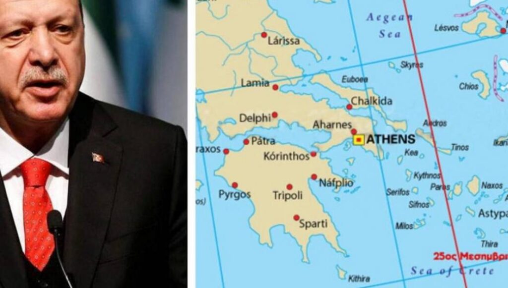 25ος μεσημβρινός: Το σχέδιο της Άγκυρας για την de facto διχοτόμηση του Αιγαίου