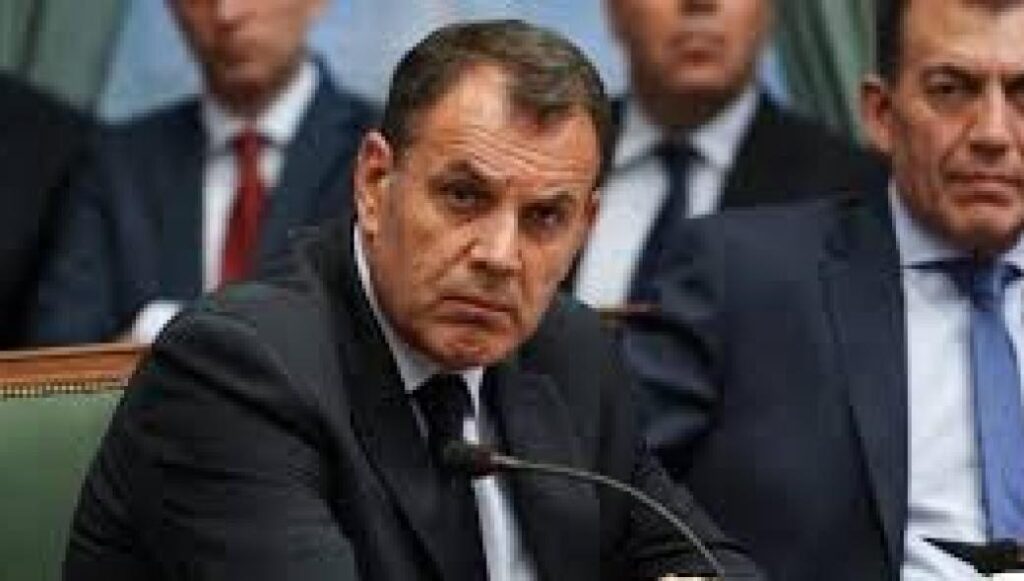 Συνάντηση ΥΠΑΜ Ν.Παναγιωτόπουλου με τον Ολλανδό Α/ΓΕΕΘΑ Ναύαρχο Ρ. Μπάουερ