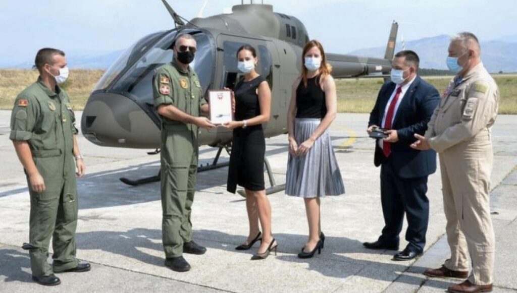 Το Μαυροβούνιο παρέλαβε το πρώτο ελικόπτερο Bell 505