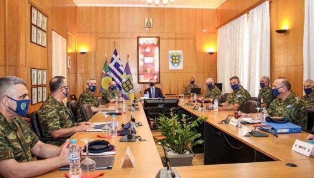 O Α.Στεφανής πραγματοποίησε επίσκεψη στο Γ’ΣΣ και στο NRDC-GR (φώτο)