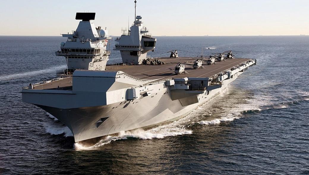 Αυξάνει τις επιχειρησιακές δυνατότητες του το HMS Queen Elizabeth συνεχώς