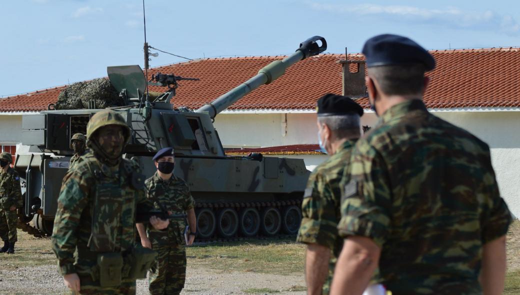 Α/ΓΕΣ Χ.Λαλούσης: Επισκέφτηκε την περιοχή ευθύνης του Δ’ ΣΣ και του ΤΔ/41 ΣΠ (φώτο)