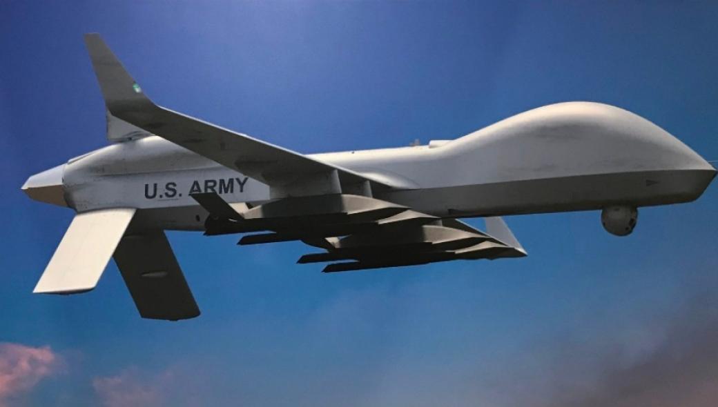 H General Atomics επέδειξε την ικανότητα του MQ-9A Drone να μεταφέρει sUAS