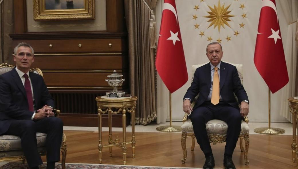 Ρ.Τ.Ερντογάν προς Γ.Στόλτενμπεργκ: «Μόνο εμείς επιδιώκουμε την ειρήνη στην Α.Μεσόγειο»