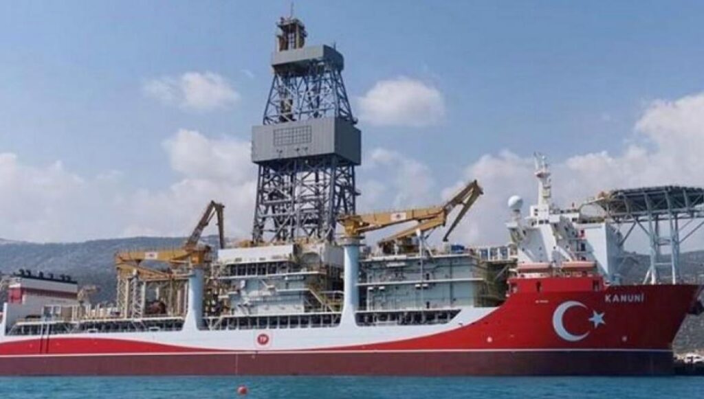 Οι θέσεις των Τουρκικών πλωτών γεωτρύπανων