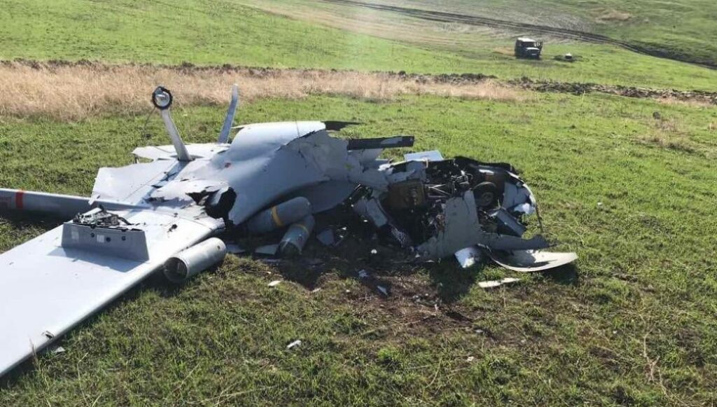 Ναγκόρνο-Καραμπάχ: Εικόνες από κατεστραμμένο Bayraktar TB2